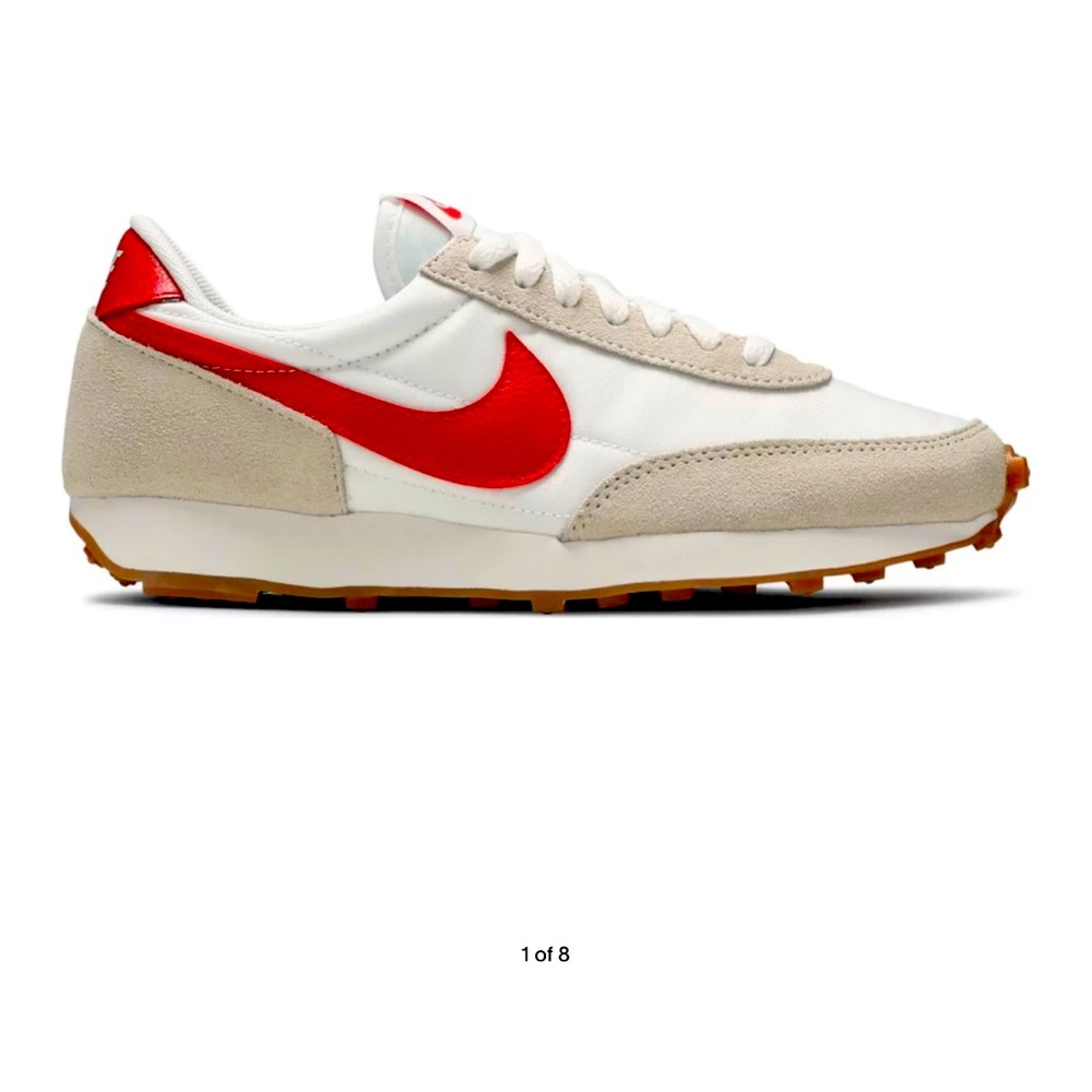 Nike Daybreak White/University Red